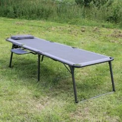 Quest Elite Naples Pro Lounger With Side Table -Happy Garden 1002461 3