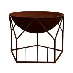 Ivyline Outdoor Buckingham Firebowl Rust