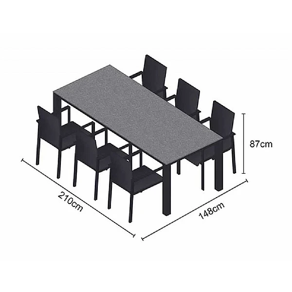LIFE Sense Concept 6 Seater Dining Set 3 LIFE Sense Concept 6 Seater Dining Set - Image 3