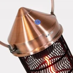 Kalos Copper Lantern Patio Heater - Large 2000W -Happy Garden 1140025 2 1