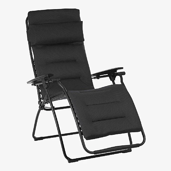 Lafuma Futura Air Comfort Padded Relaxer Chair - Acier 1 Lafuma Futura Air Comfort Padded Relaxer Chair - Acier