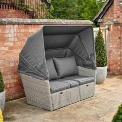 Kettler Palma Daybed - White Wash -Happy Garden 1178092 3