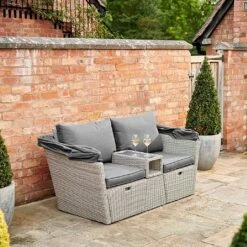 Kettler Palma Daybed - White Wash -Happy Garden 1178092 5