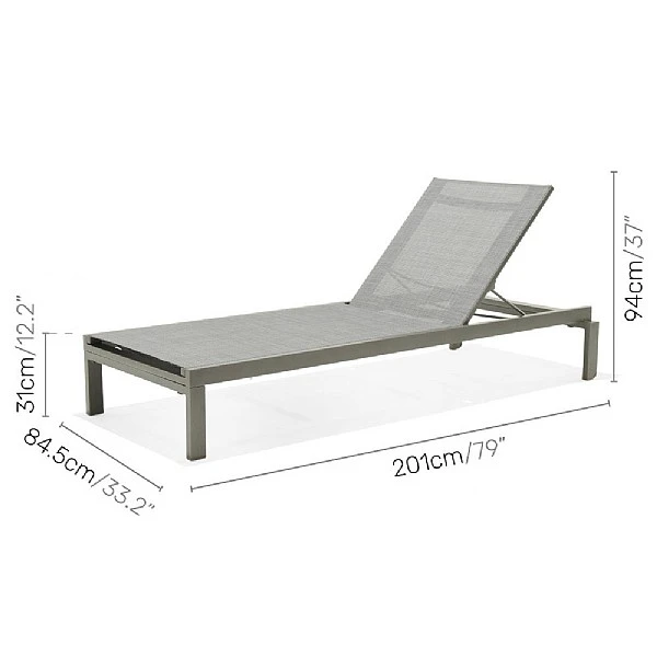 Lifestyle Garden Solana Stacking Wheel Lounger 3 Lifestyle Garden Solana Stacking Wheel Lounger - Image 3