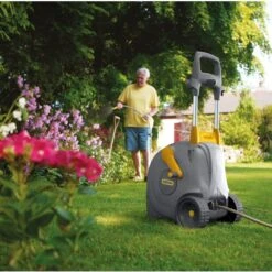 Hozelock Wheeled Fast Cart With 40m Hose -Happy Garden 5010646039987 2