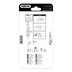 Hozelock 13mm Flow Control Valves (Twin Pack) -Happy Garden 5010646060547 3