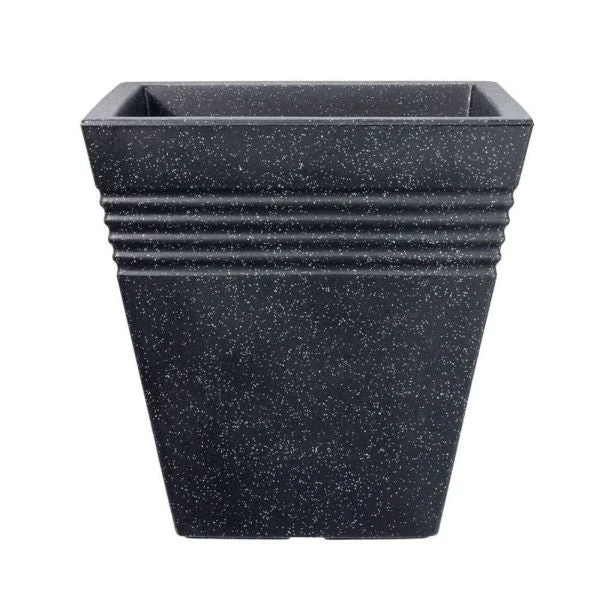 Stewarts Granite Piazza Square Plastic Planter 1 Stewarts Granite Piazza Square Plastic Planter