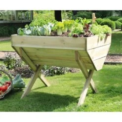 Zest 4 Leisure 1m Wooden Vegetable Bed -Happy Garden 5027003000047 2