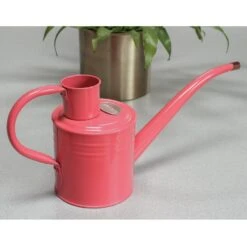 Smart Garden 1 Litre Coral Pink Home & Balcony Steel Watering Can -Happy Garden 5050642069946 3