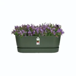 Elho 70cm Living Concrete Greenville Trough Long -Happy Garden 8711904357764 3