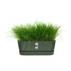 Elho 70cm Living Concrete Greenville Trough Long -Happy Garden 8711904357764 4