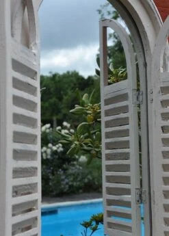 Garden Wall Mirror With Shutters -Happy Garden pr2000005168 card3 lg