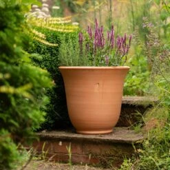 Terracotta Perennial Bell Pot -Happy Garden pr2000017362 card4 lg