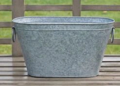 Galvanised Metal Trough -Happy Garden pr2000026345 card3 lg