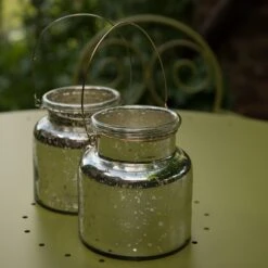 Mercury Glass Jar Lantern -Happy Garden pr2000027869 card3 lg