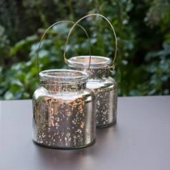 Mercury Glass Jar Lantern -Happy Garden pr2000027869 card7 lg