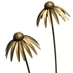 Echinacea Plant Stake - Antique Brass 9 Echinacea Plant Stake - Antique Brass -Happy Garden pr2000028406 card3 lg