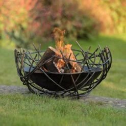 Nest Iron Fire Pit Bowl -Happy Garden pr2000031291 card3 lg