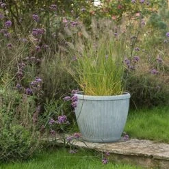 Zinc Dolly Pot -Happy Garden pr2000031492 card6 lg