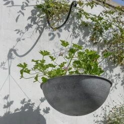 Hanging Bowl - Aged Zinc -Happy Garden pr2000033957 card5 lg