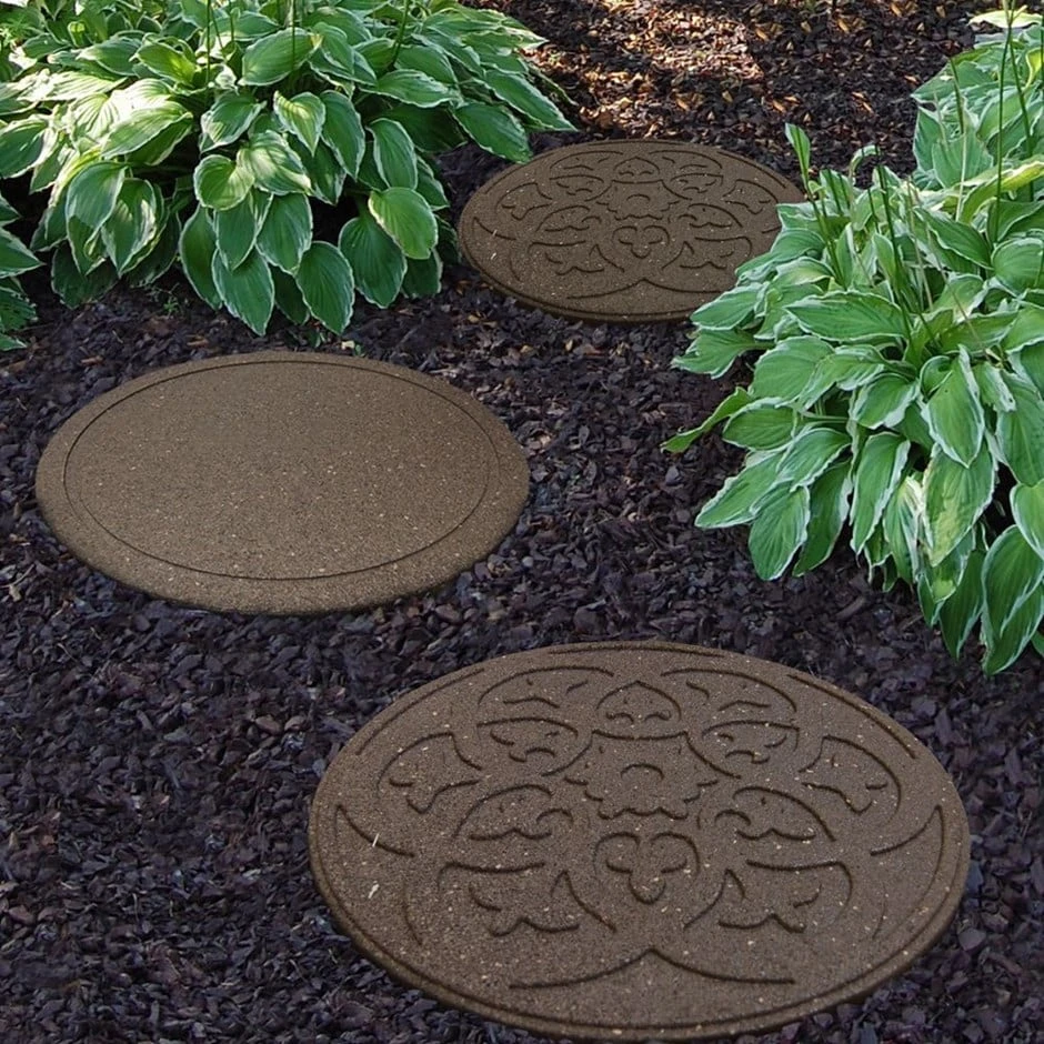 Recycled Reversible Stepping Stone Scroll 1 Recycled Reversible Stepping Stone Scroll