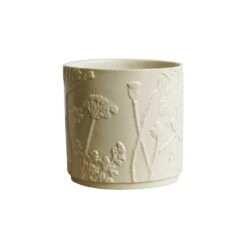 Stoneware Meadow Planter Ivory -Happy Garden pr2000043085 card3 lg