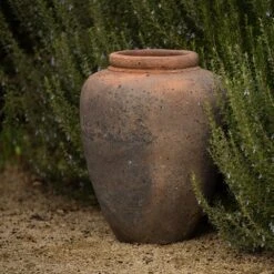 Terracotta Jar - Sandblasted -Happy Garden pr2000046313 card7 lg