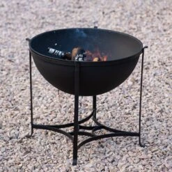 Fire Pit/table With Copper Top - Low -Happy Garden pr2000046896 card9 lg