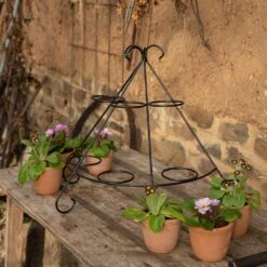 Tiered Plant Theatre - 6 Pots -Happy Garden pr2000048005 card3 lg