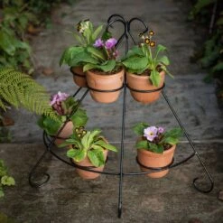 Tiered Plant Theatre - 6 Pots -Happy Garden pr2000048005 card5 lg