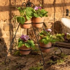 Tiered Plant Theatre - 6 Pots -Happy Garden pr2000048005 card7 lg