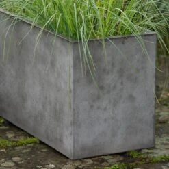 Rectangular Terrace Planter - Weathered Cement -Happy Garden pr2000048710 card5 lg