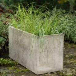 Rectangular Terrace Planter - Weathered Cream -Happy Garden pr2000048714 card10 lg