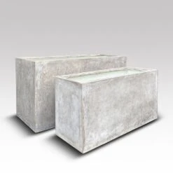 Rectangular Terrace Planter - Weathered Cream -Happy Garden pr2000048714 card4 lg