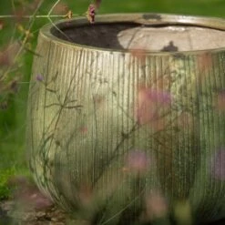 Ripple Bowl Planter - Verdigris -Happy Garden pr2000048717 card7 lg