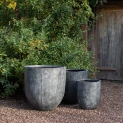 Drop Planter - Ash Grey -Happy Garden pr2000048727 card3 lg